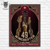 49 Winchester Concert With Coleman Jennings At The Hall Little Rock Arkansas On February 20th 2025 Wall Decor Poster Canvas