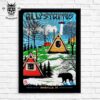 Billy Strings Winter Tour 2025 At ExploreAsheville com Arena Asheville North Carolina Week 2 Wall Decor Poster Canvas