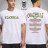 Coachella Desert Critters 2025 Lineup Graphic Two Sides Unisex T-Shirt