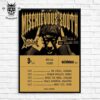 Denzel Curry Mischievous South World Tour 2025 Wall Decor Poster Canvas