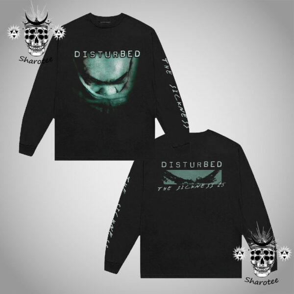 Disturbed The Sickness 25th Anniversary All Over Print Sweatshirt