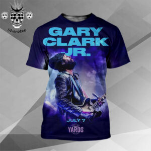 Gary Clark Jr Concert In Asheville North Carolina On July 7th 2025 All Over Print Shirt