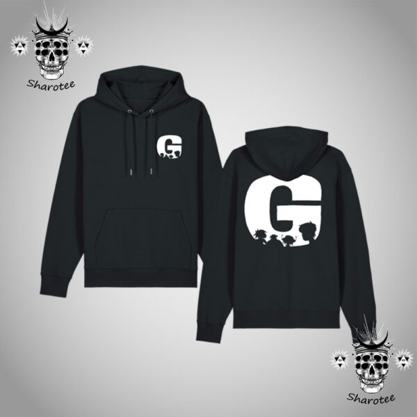 Gorillaz Big G Graphic Part Of The Gorillaz 25 Collection Unisex Hoodie