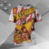 Hulk Hogan WWE Autographed Photo Print Art By Brian Kong Limited Edtion All Over Print Shirt