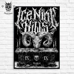 Ice Nine Kills x Blackcraft Limited Edition Wall Decor Poster Canvas