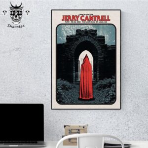 Jerry Cantrell I Want Blood Tour At The Hawthorn St Louis Missouri On February 22nd 2025 Wall Decor Poster Canvas