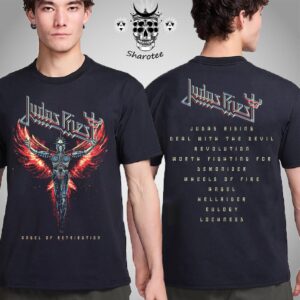 Judas Priest Angel Of Retribution Tracklist 20th Anniversary Two Sides Unisex T-Shirt