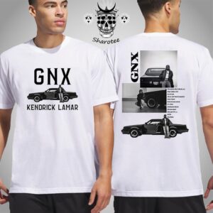 Kendrick Lamar GNX Tour 2025 Graphic Two Sides Unisex T-Shirt