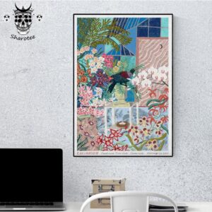 Khruangbin Show At Christchurch Town Hall Christchurch New Zealand On February 20th 2025 Wall Decor Poster Canvas