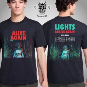 Lights Alive Again Tour 2025 With Support From King Mala Tour Dates Two Sides Unisex T-Shirt