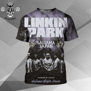 Linkin Park From Zero 2025 World Tour At Saitama Super Arena Saitama Japan On February 11th And 12th 2025 All Over Print Shirt