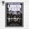 Linkin Park From Zero World Tour 2025 At Estadio Banorte Monterrey Mexico On February 5th 2025 Wall Decor Poster Canvas