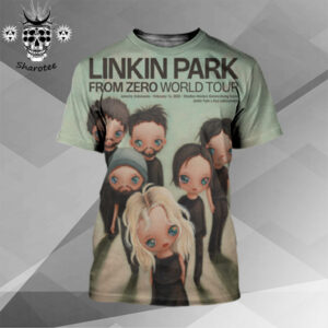 Linkin Park From Zero World Tour 2025 At Stadion Madya Gelora Bung Karno Jakarta Indonesia On February 16th 2025 All Over Print Shirt