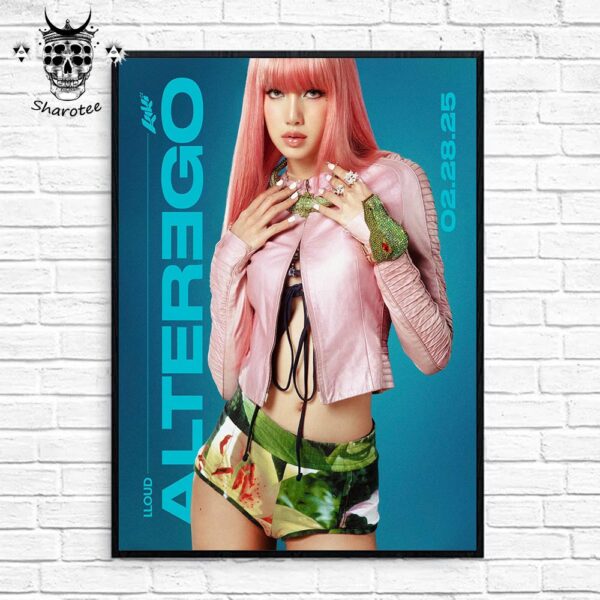 Lisa Releases New Album Alter Ego On February 28th 2025 Wall Decor Poster Canvas