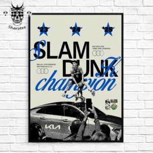 Mac McClung Three Time Champion Slam Dunk Of NBA All Star Weekend Wall Decor Poster Canvas