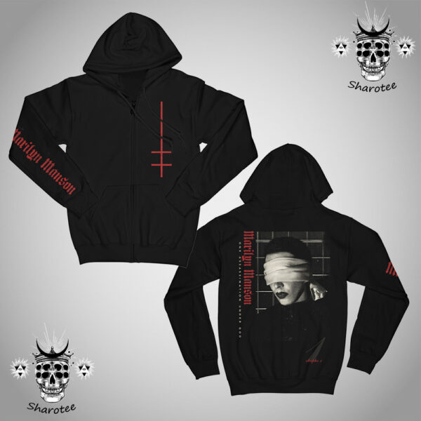 Marilyn Manson Firing Squad One Assassination Under God Chapter 1 Unisex Zip Hoodie