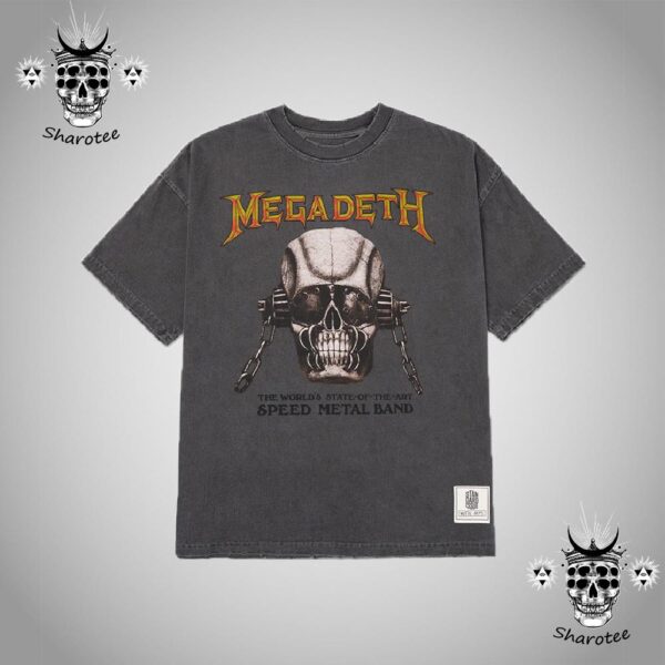 Megadeth The World State Of The Art Speed Metal Band Unisex T-Shirt