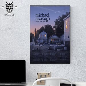 Michael Marcagi Spring 2025 Tour Dates Wall Decor Poster Canvas