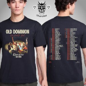 Old Dominion How Good Is That World Tour 2025 With Ernest And Special Guests Redferrin Tour Dates Two Sides Unisex T-Shirt