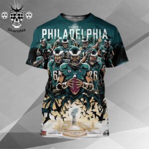 Philadelphia Eagles Vs Kansas City Chiefs Super Bowl LIX In New Orleans Louisiana On February 9th 2025 All Over Print Shirt