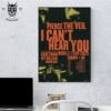 Pierce The Veil I Can’t Hear You World Tour 2025 In Europe And UK With Cavetown, Hot Mulligan And Crawlers Wall Decor Poster Canvas