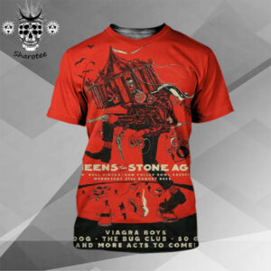 Queens Of The Stone Age Rock N’ Roll Circus Concert At Don Valley Bowl Sheffield Uk On August 27th 2025 All Over Print Shirt