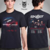 Skillet Revolution Tour 2025 Tour Dates Two Sides Unisex T-Shirt