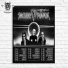 Smashing Pumpkins The Aghori Tour 2025 In Summer Tour Dates List Wall Decor Poster Canvas