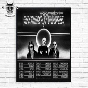 Smashing Pumpkins The Aghori Tour 2025 In Summer Tour Dates List Wall Decor Poster Canvas