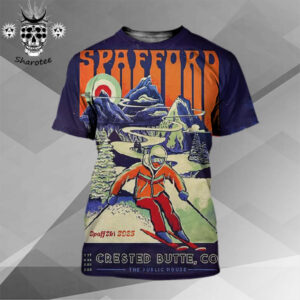 Spafford Concert At The Public House Crested Butte Colorado From February 27th To March 2nd 2025 All Over Print Shirt