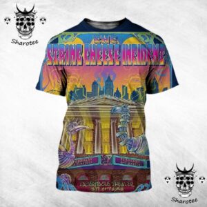 The String Cheese Incident Show At Tabernacle Theater Atlanta GA From February 6th To February 8th 2025 All Over Print Shirt