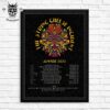 IC3PEAK Coming Home Tour Dates 2025 Wall Decor Poster Canvas