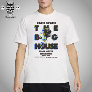 Zach Bryan The Big House Concert With A Few Special Guests At Michigan Stadium Ann Arbor On September 27th 2025 Unisex T-Shirt