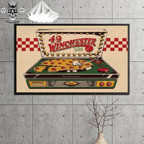 49 Winchester Show At The Bassment Chicago On March 18th 2025 Wall Decor Poster Canvas