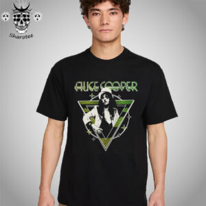 Alice Cooper Welcome To My Nightmare 50th Anniversary Top Hat Graphic Unisex T-Shirt