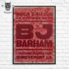 BJ Barham Concert At The White Water Tavern Little Rock Arkansas On March 15th 2025 Wall Decor Poster Canvas