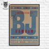 BJ Barham Concert At Louisiana Grandstand Shreveport Los Angeles On March 14th 2025 Wall Decor Poster Canvas