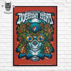 Dogfish Head The Official Beer Of Record Store Day 2025 Wall Decor Poster Canvas