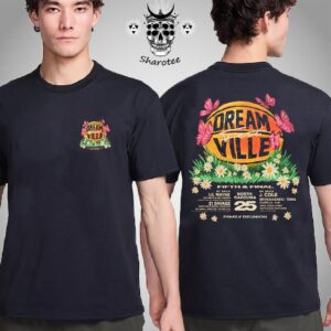 Dreamville Festival 25 Fifth And Final Basketball Mocha Line Up Graphic Two Sided Unisex T-Shirt