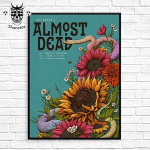 Joe Russo’s Almost Dead 2025 Tour Dates 3 Days In December Wall Decor Poster Canvas