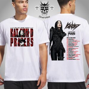 Kat Von D EU And UK Tour 2025 With Special Guests Leafar Seyer Tour Dates Two Sided Unisex T-Shirt