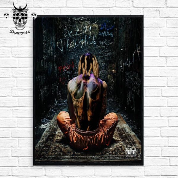 Lil Durk Deep Thoughts Album Release On March 28th 2025 Wall Decor Poster Canvas