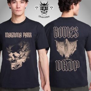 Magnolia Park Bodies Drop Skull Graphic Two Sided Unisex T-Shirt