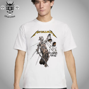 Metallica And Justice For All Album Cover Unisex T-Shirt