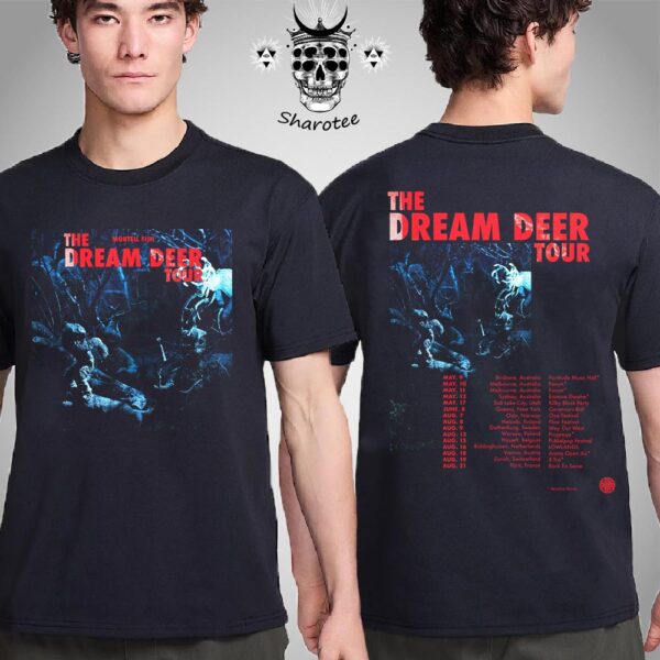 Montell Fish The Dream Deer 2025 Tour Dates Two Sided Unisex T-Shirt