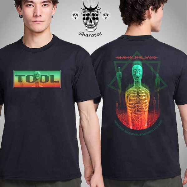 Official Tool Live In The Sand Event From March 6th To 8th 2025 Two Sided Unisex T-Shirt