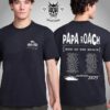 Papa Roach Roachzilla 2025 North American Tour Two Sided Unisex T-Shirt