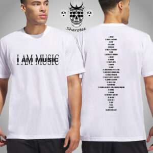 Playboi Carti I Am Music Album Tracklist Graphic Two Sided Unisex T-Shirt