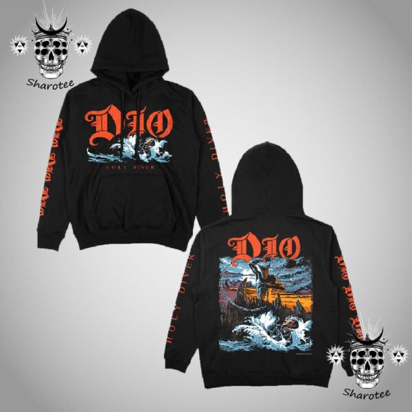 Ronnie James Dio Holy Diver Graphic All Over Print Hoodie