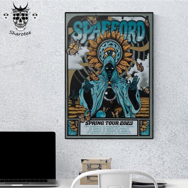 Spafford Spring 2025 Tour Dates In March And April Wall Decor Poster Canvas